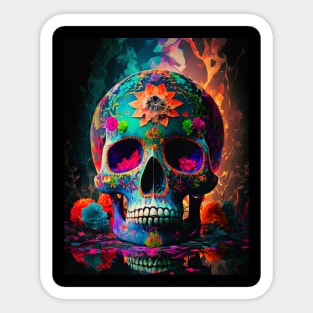 Día de los Muertos Sticker